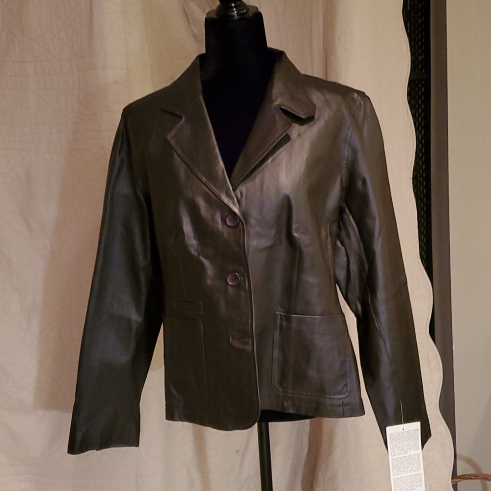 Leather jacket